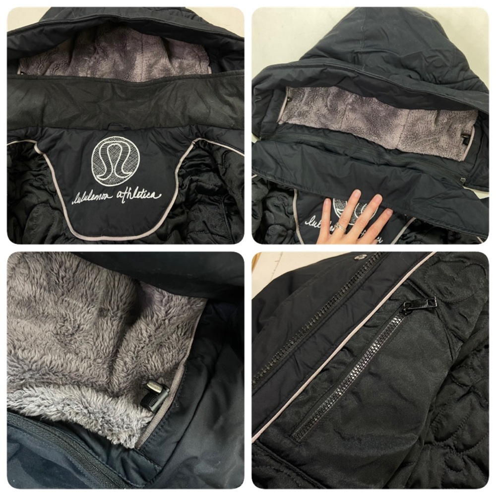 Lululemon Pinnacle Jacket Parka in Black Size 4 - Picture 15 of 16